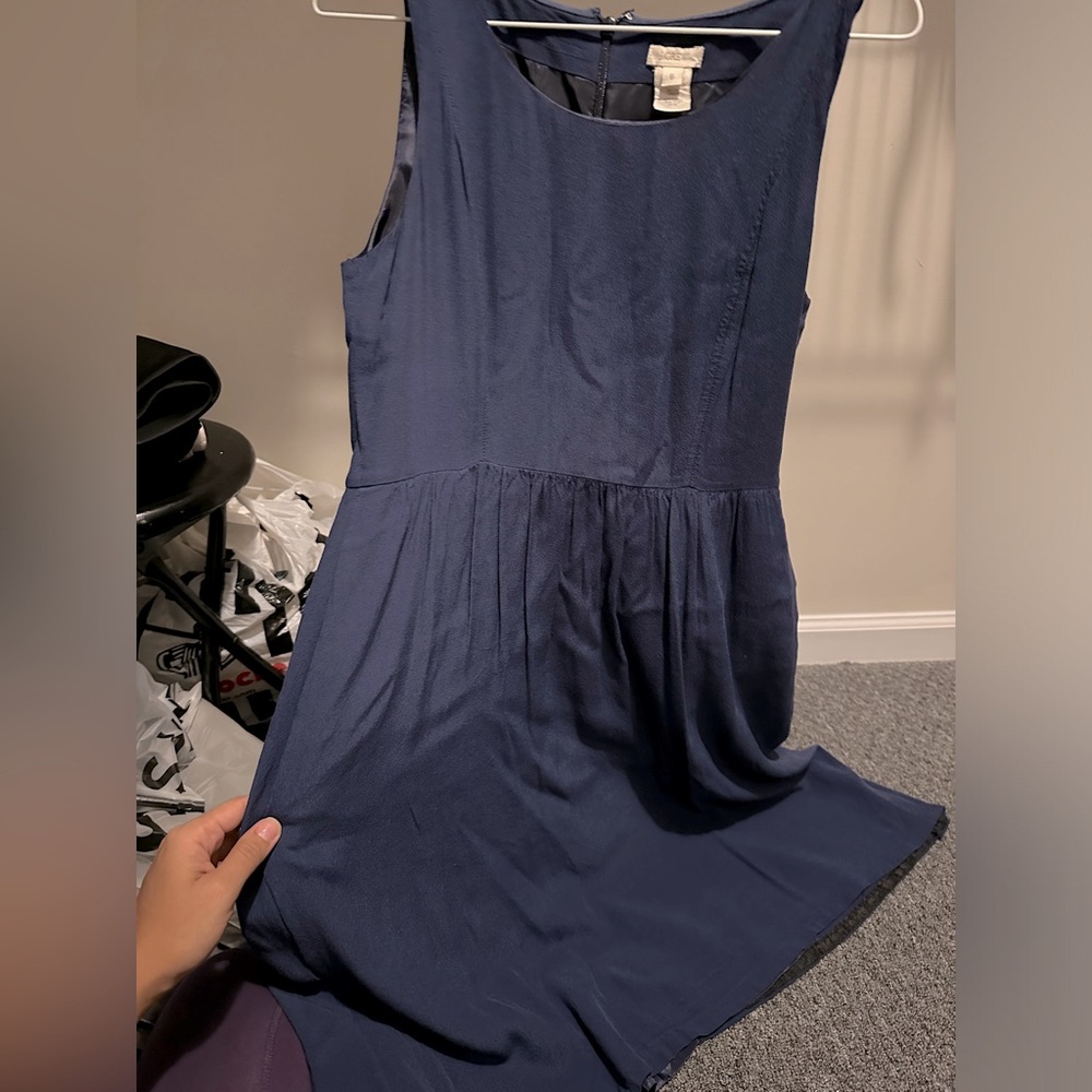 Navy blue dress
